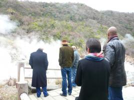 Director Scorsese in Unzen.